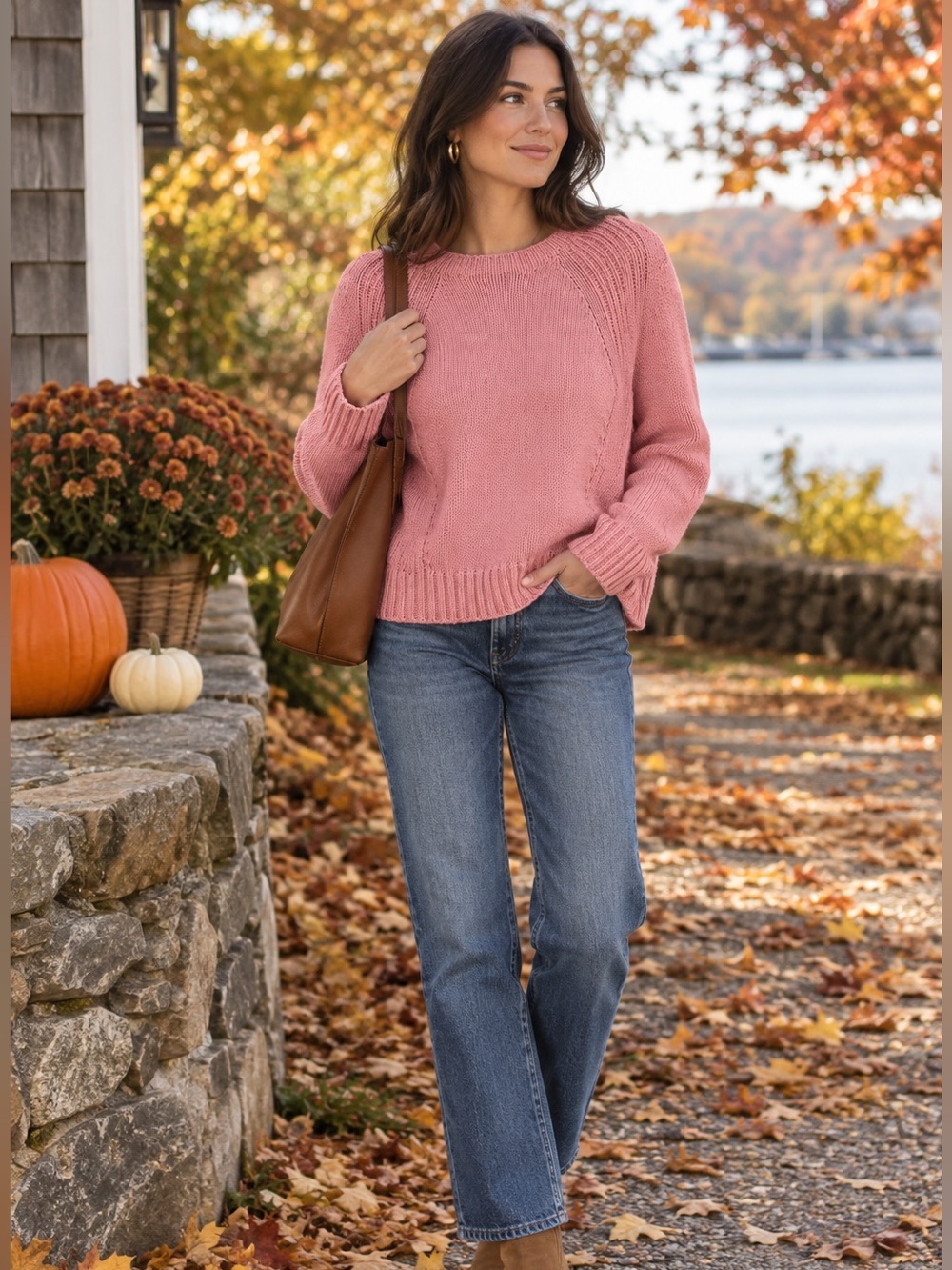 J. Crew Rollneck Crewneck Sweater